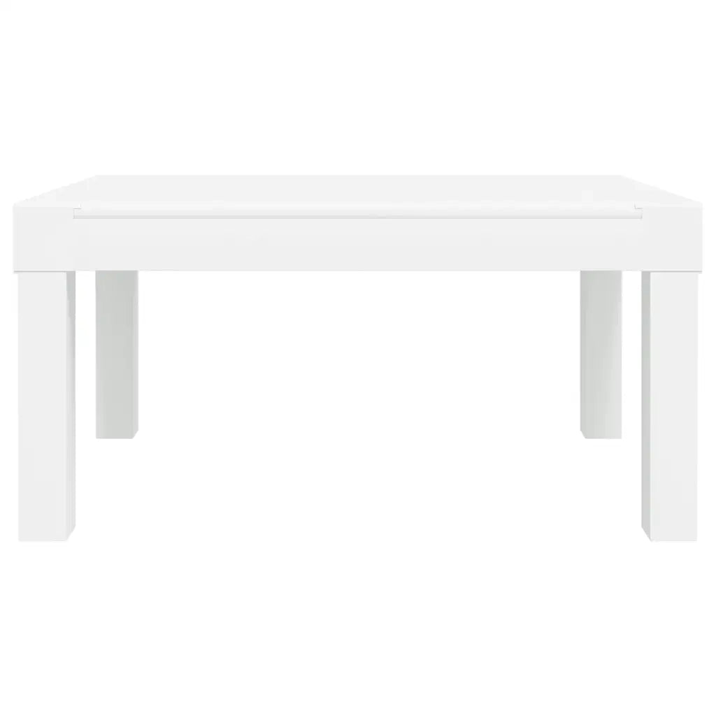 Lettino Prendisole con Cuscini Bianco in PP 364724