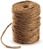 Corda di Juta 4 mm - 100 m - Corda di Juta per Decorazione e Artigianato