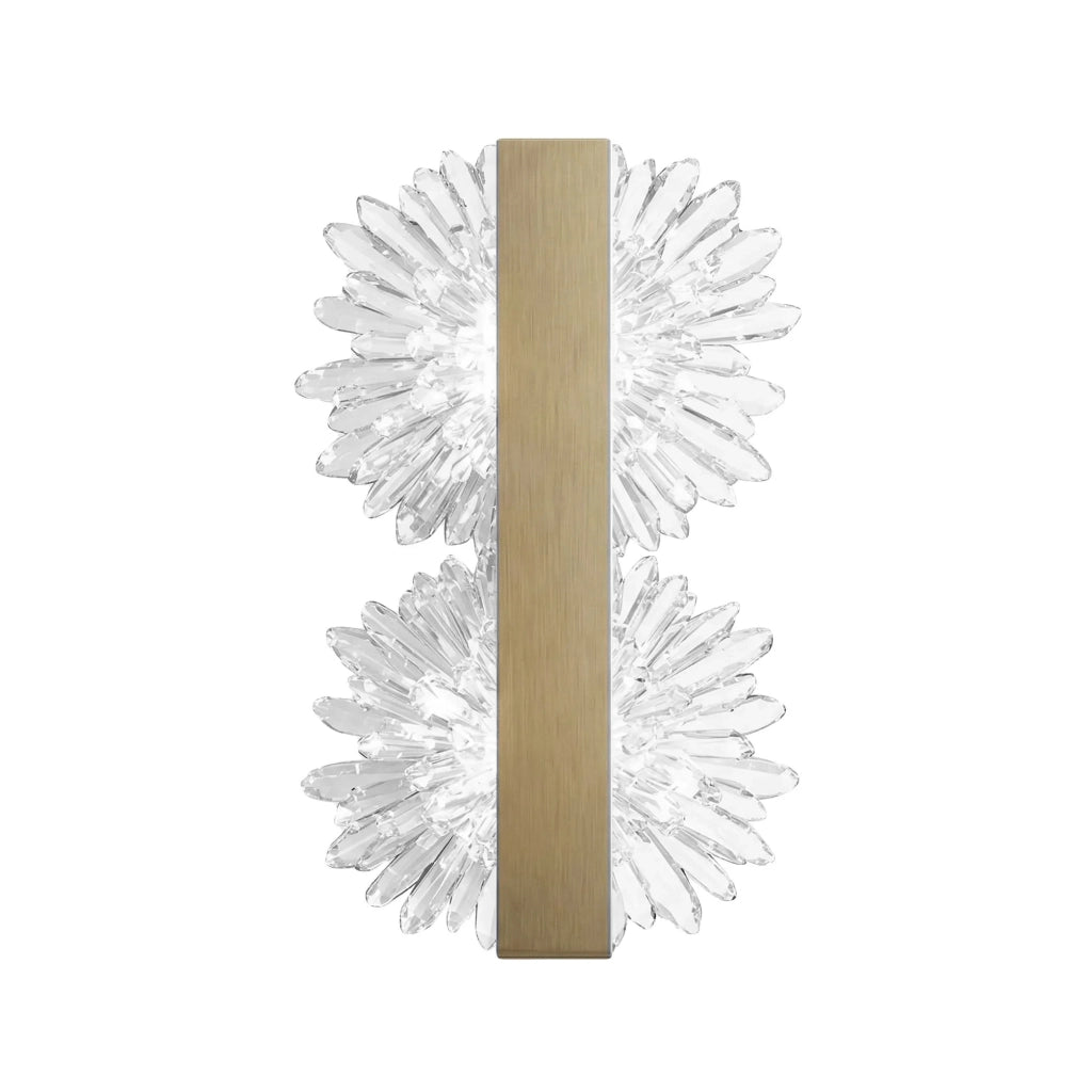 Applique Da Parete Led G147-2w Gold Brush