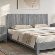 Testiera da Muro EDE Sonoma grigio Legno ingegnerizzato 896071