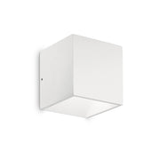 Applique Moderna Rubik Alluminio Bianco Led 8,5W 4000K Luce Naturale