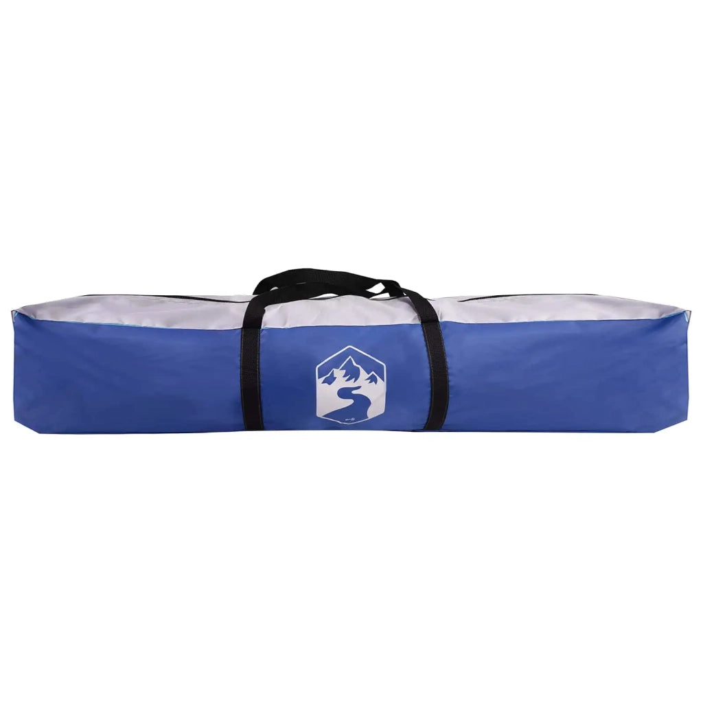 Tenda istantanea per 4 persone con rilascio rapido-Tenda da campeggio Blu Azzurro