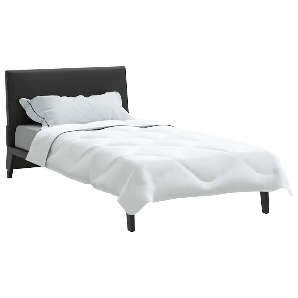 vidaXL Piumoni e Piumini Bianco 155 x 200 cm Microfibra