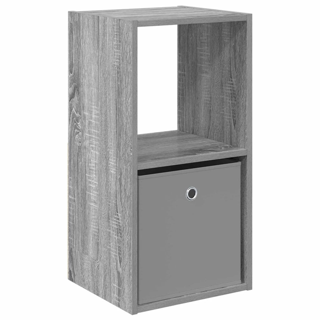 Comodino | Armadio da Notte | Mobiletto da notte Grigio Sonoma 35 x 32 x 68,5 cm Legno multistrato