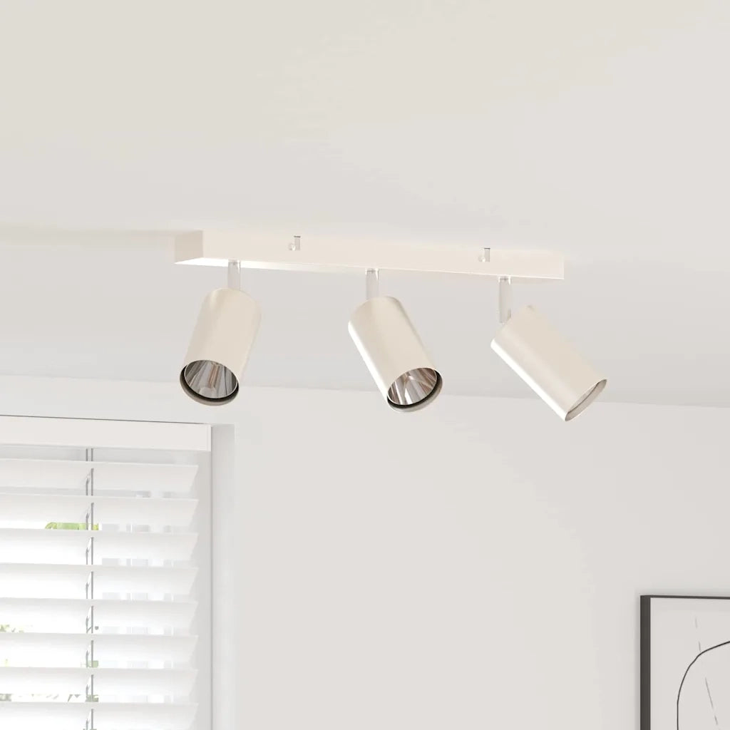 Faretto da soffitto Nichel 38 x 6 x 16 cm Metallo CFW3257656