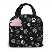 Tas da Pranzo Isolante con Stampella di Cane e Stella, Scatola da Pranzo Riciclabile, Scatola da Pranzo Portatile, Scatole da Pranzo, Scatola da Pranzo Impermeabile per Picnic, Ufficio, Lavoro
