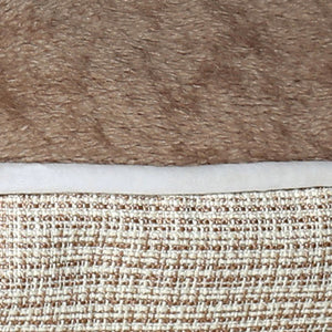 Maxi Cuscino Imbottito per Cani e Gatti 89x65x12cm Tortora