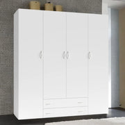 Armadio bianco 160x51,6x177 cm