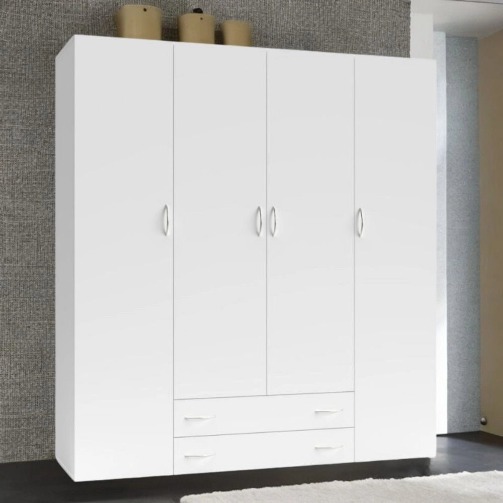 Armadio bianco 160x51,6x177 cm