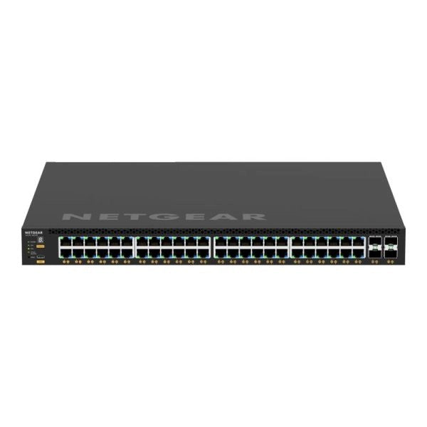 Netgear m4350-48g4xf gestito l3 gigabit ethernet (10/100/1000) supporto power over ethernet (poe) 1u nero - 151660