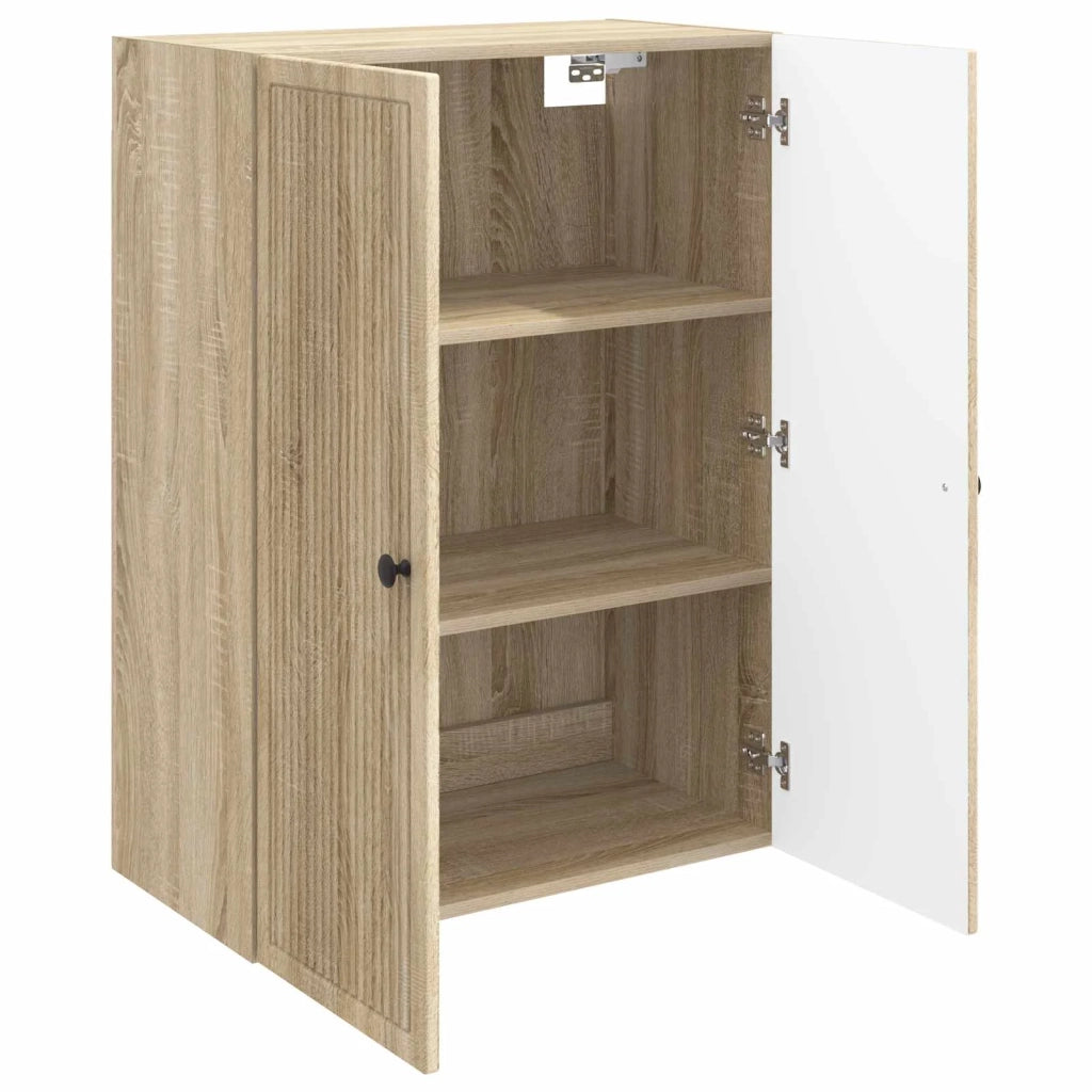 Mobiletto a muro Rovere Sonoma 66 x 34,5 x 90 cm 897887