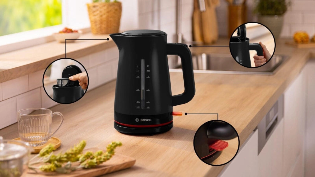 Bosch TWK3M123 Bollitore MyMoment 1.7 l Nero