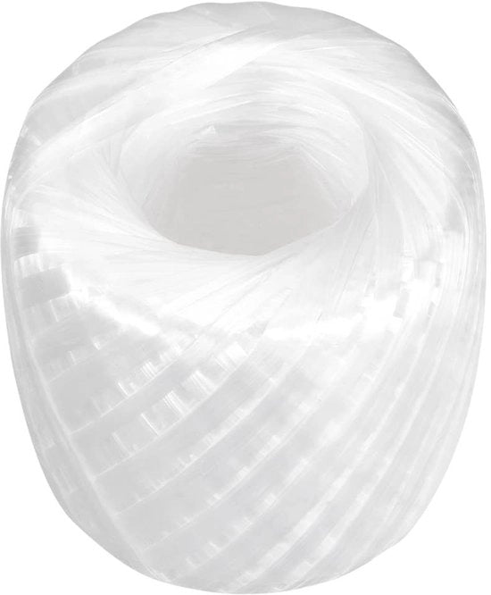 Tessuto in Poliestere 200m - Imballo Libro - Tessuto in Nylon - Bianco - Forte e Duraturo - Per Progetti Creativi