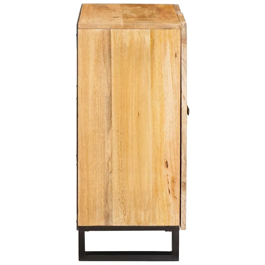 Credenza | Madia | Buffet da pranzo | Armadio da pranzo Marrone 60 x 33 x 75 cm Legno di mango massello