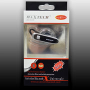 Trade Shop - Auricolare Bluetooth Maxtech Au-bt010 Universale Cuffia Per Smartphone Versione 4.2 -