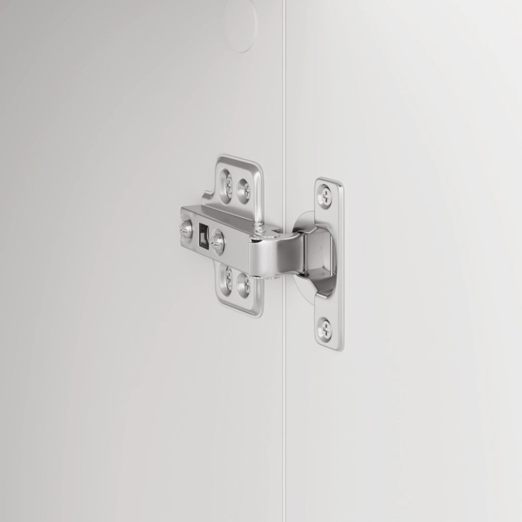 Scrivania con Storage Bianca in Legno Ingegnerizzato