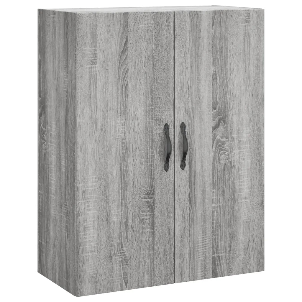 Armadietti a Parete 2 pz Grigio Sonoma in Legno Multistrato CFW2804360