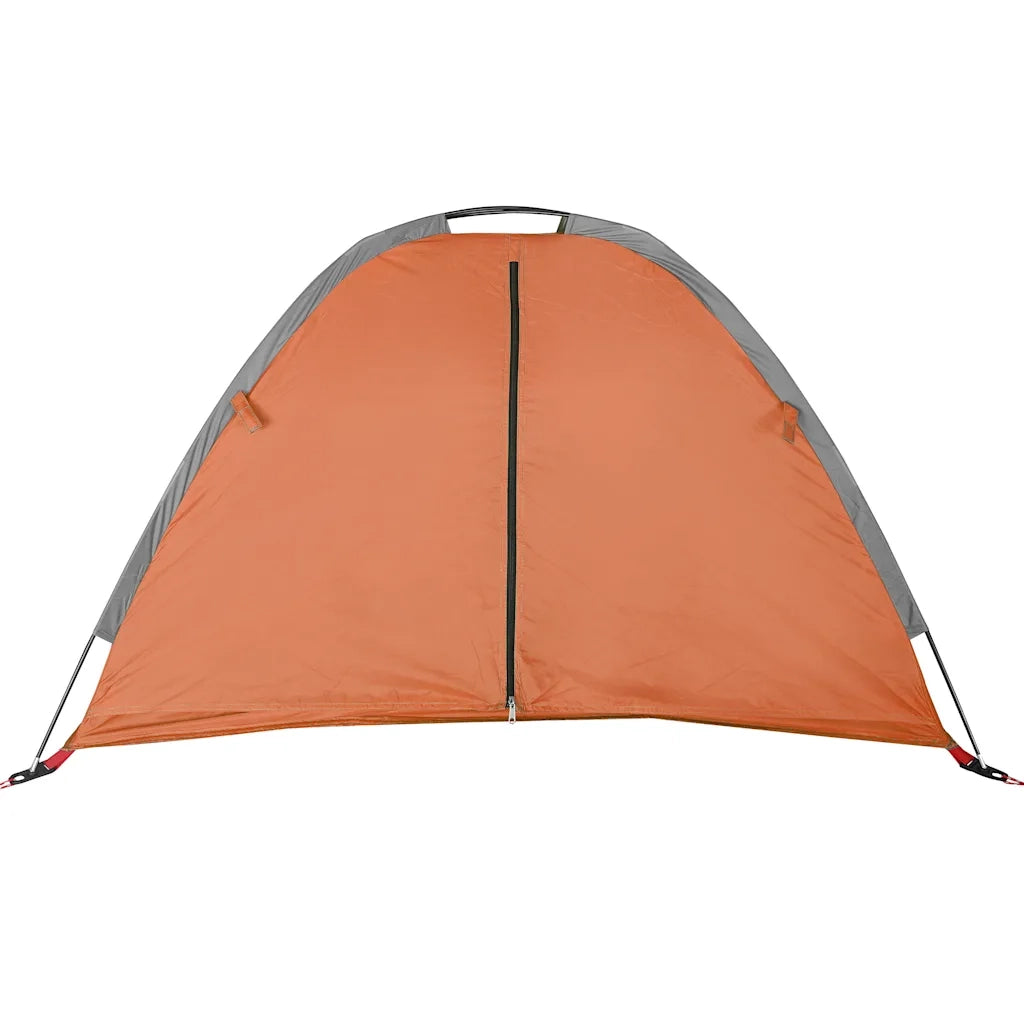 Tenda Portaoggetti 9 Scomparti Grigio e Arancione Impermeabile 94376