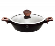 Berlinger haus BH-1739 Pentola piatta in palissandro ebano con coperchio 28 cm