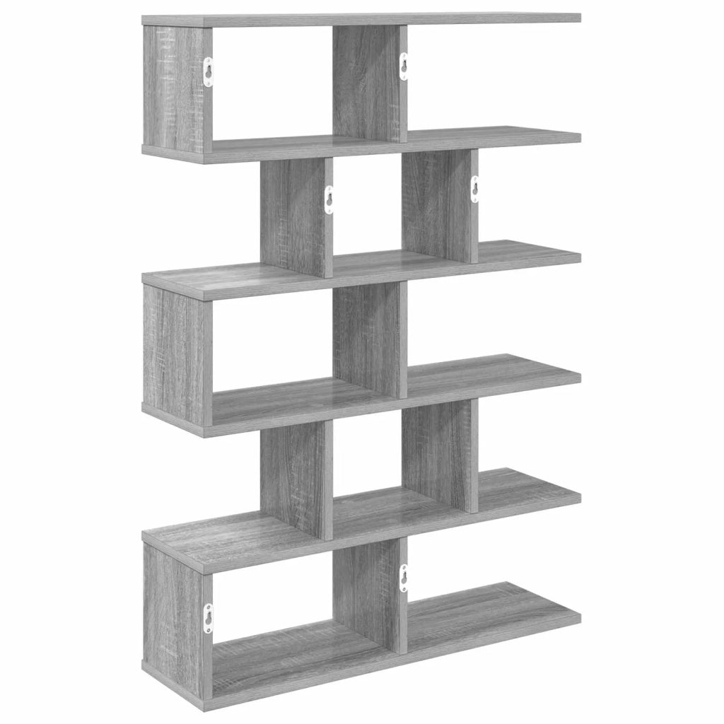 Scaffale da parete Sonoma grigio 70 x 20 x 100 cm 8012153