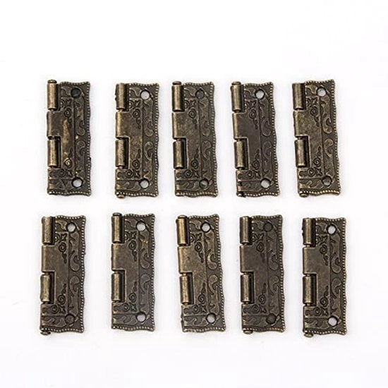 Serratura per porta interna di alta qualità - Antico bronzo - Serrature per mobili - Serrature decorative - Rotazione regolabile 0°-270° - Serratura per cassettone