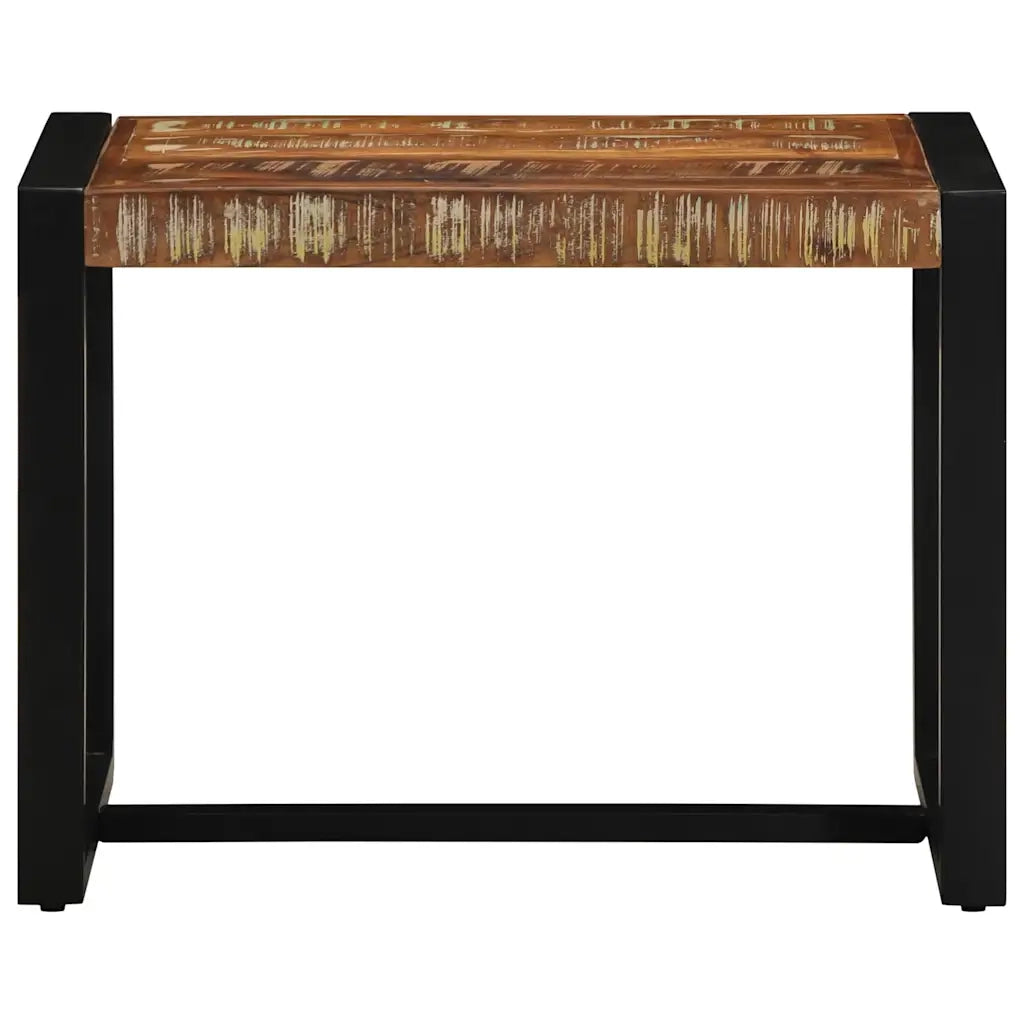Panca Multicolore 60x35x45 cm in Legno Massello Recupero 4015978