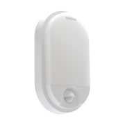 Plafoniera ovale bianca PIR LED 15W 4100K IP54 Struhm