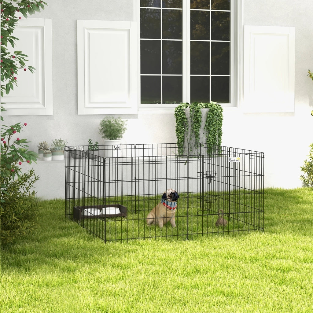 Recinto per cani e animali domestici ¨C zephmum ¨C 61 cm, nero