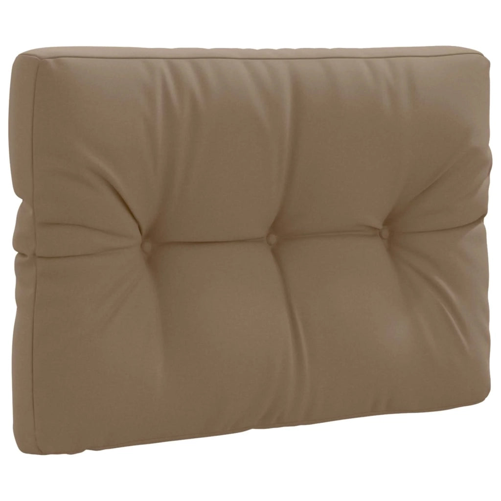 Cuscino per schienale di pallet VIANEN 100% Poliestere Tortora 953436