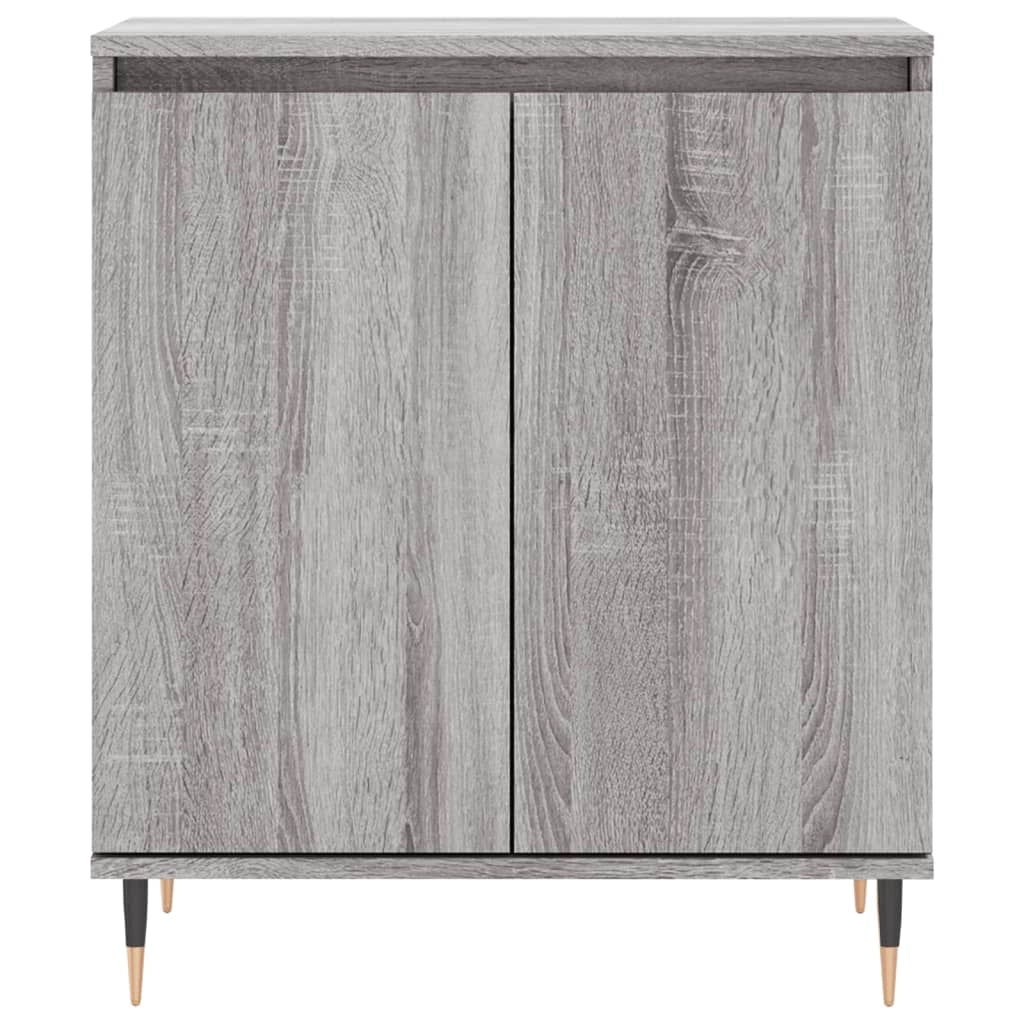 Buffet credenza cassettiera armadio mobile contenitore organizer cucina soggiorno Sonoma 60 x 35 x 70 cm legno ingegnerizzato grigio 02_0036399