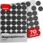 Pannelli magnetici autoadesivi (diametro 18 mm) | Magnetici autoadesivi | Magnetici autoadesivi per foto e altro | Punti magnetici autoadesivi