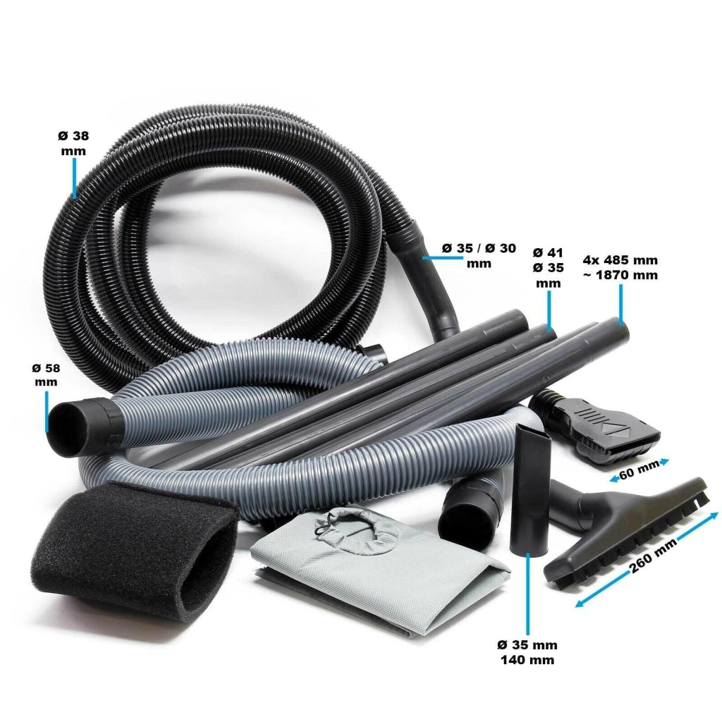 Aspirapolvere per laghetti a umido e a secco con rimozione delle alghe 1400 watt funzione bagnato 16_0002199