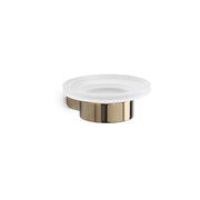 Portasapone da muro in ottone e Cromall PI11 Gedy serie PIRENEI Oro