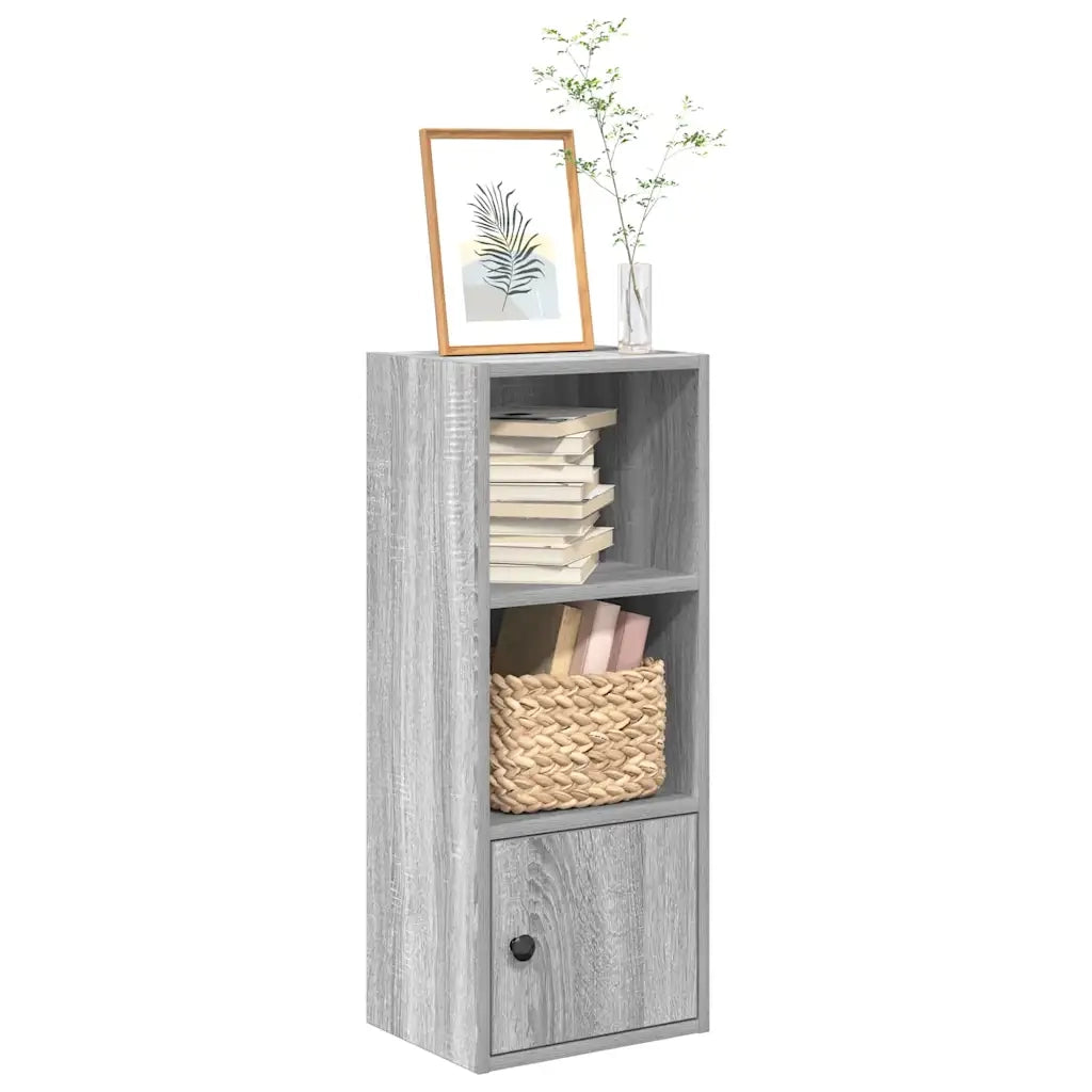 vidaXL Libreria Grigio Sonoma 31x24x77 cm in Legno Multistrato