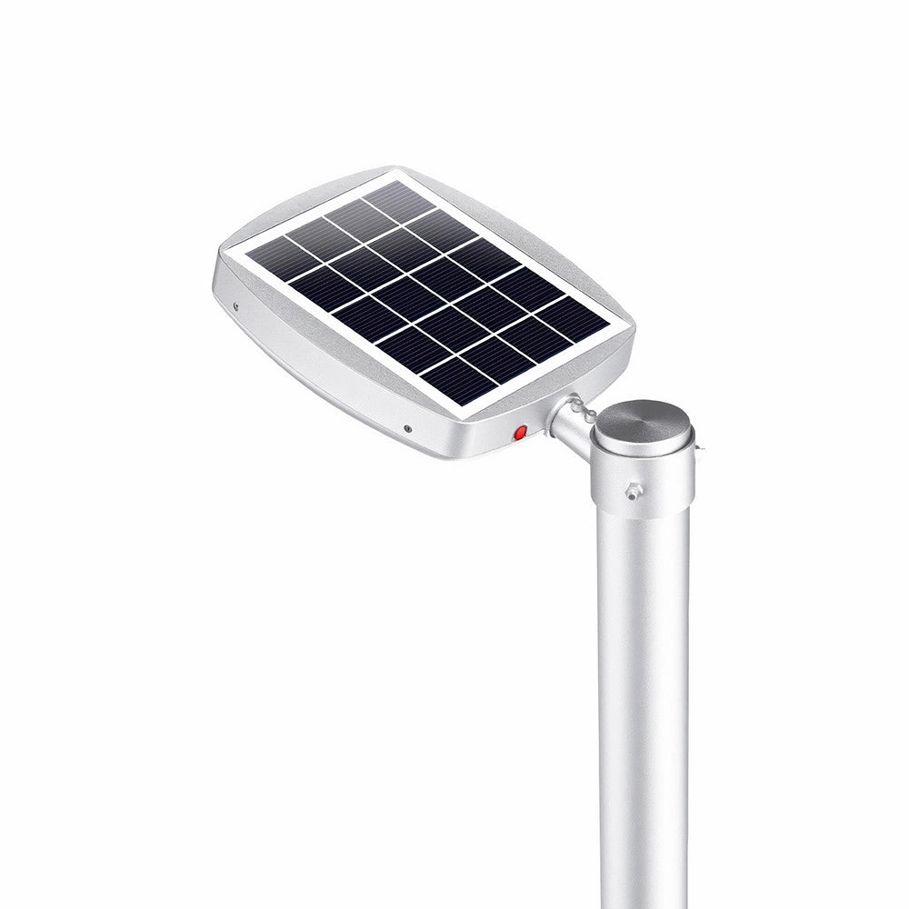 TECHNO Proiettore Faro Solare 3000Lm Con Pannello, Crepuscolare, Sensore Movimento, Telecomando