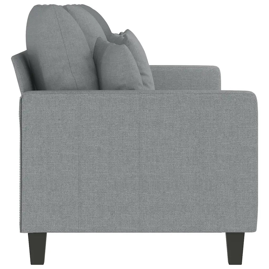 Divano a 3 Posti-Sofa 3 Posti Grigio Chiaro 180 cm in Tessuto 660805