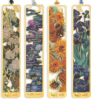 Set di sostituti di cuscini in metallo da 4 pezzi in stile pittura ad olio vintage con pennellini - manufatti a mano e esteticamente accattivanti per donne, bambini, studenti e insegnanti.