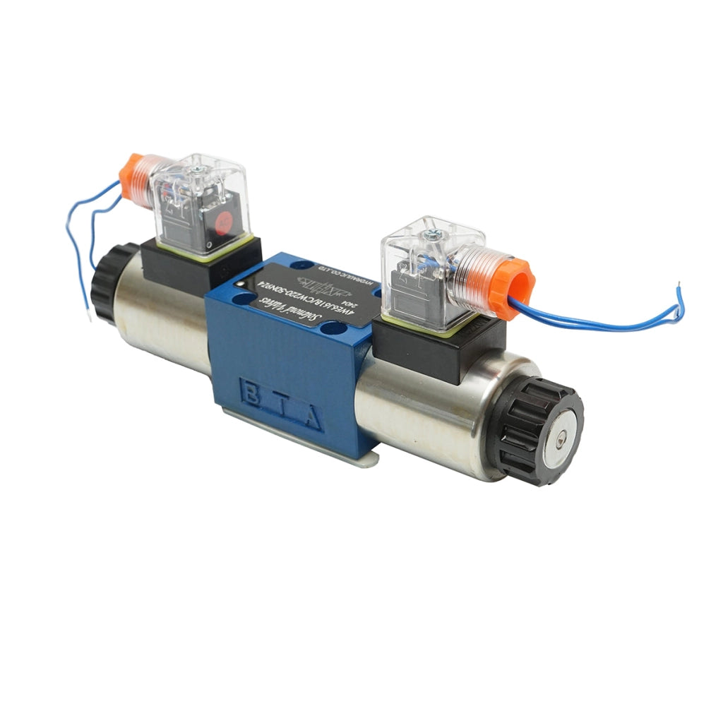 Elettrovalvola direzionale AC220V controllo del flusso impianti idraulici 6 vie HDQX2206J 4WE6J61B CW220-50N9Z4