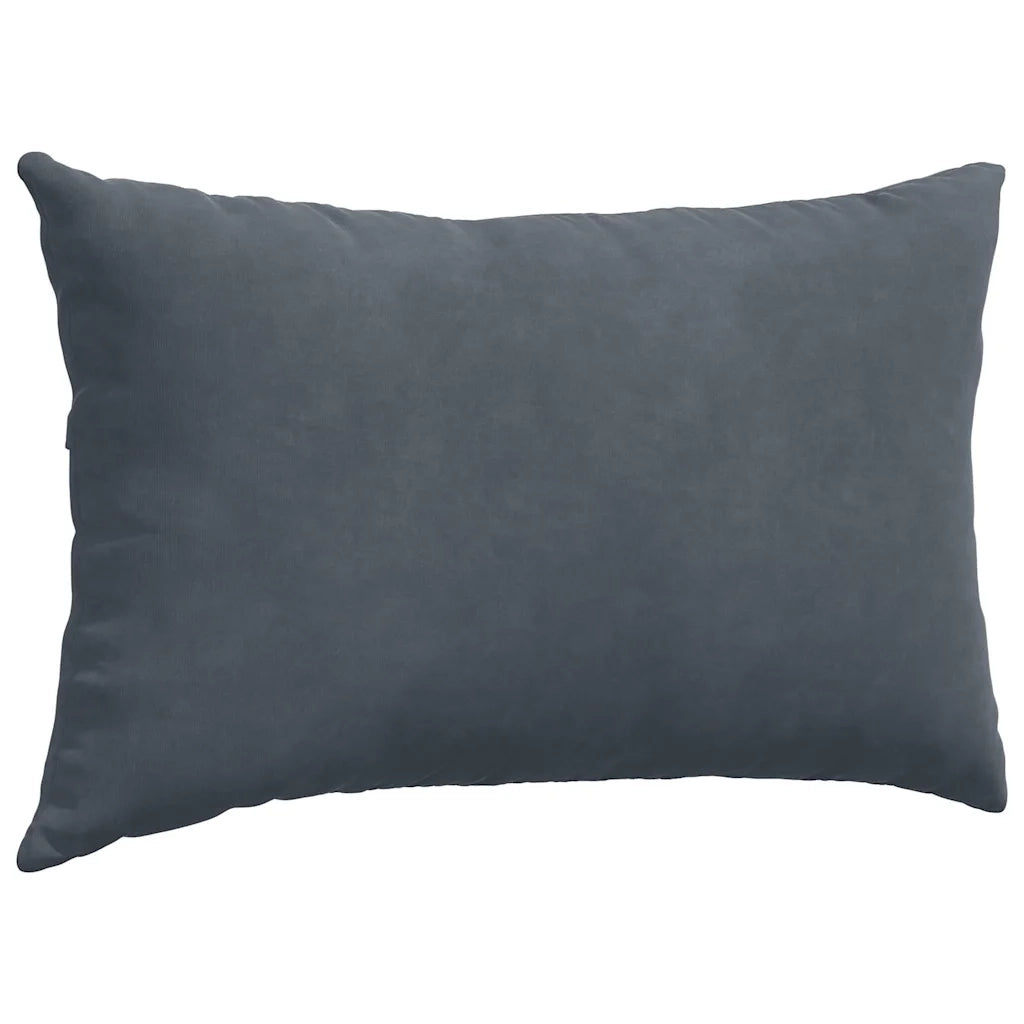 Cuscini da Divano 2 pcs Grigio scuro 50 x 30 cm