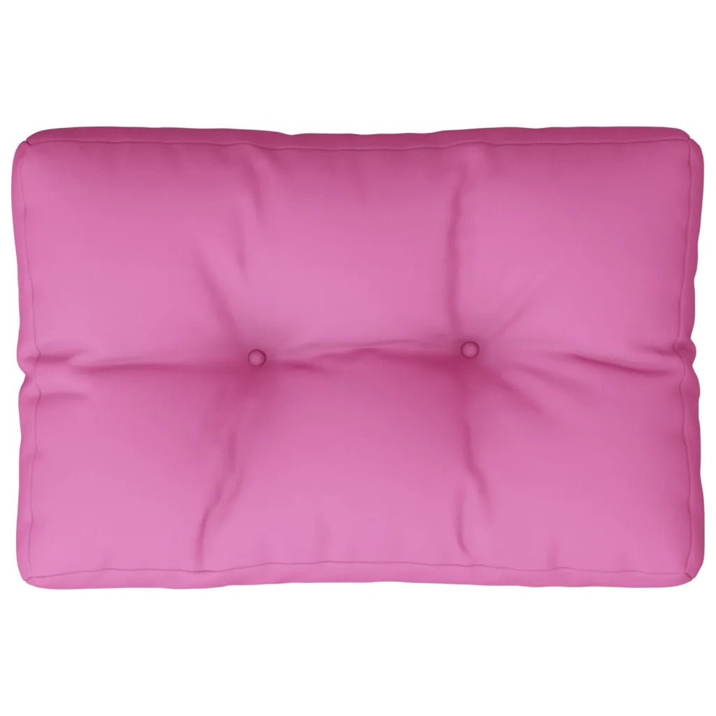 Cuscino per Pallet Rosa 50x40x12 cm Tessuto 360555