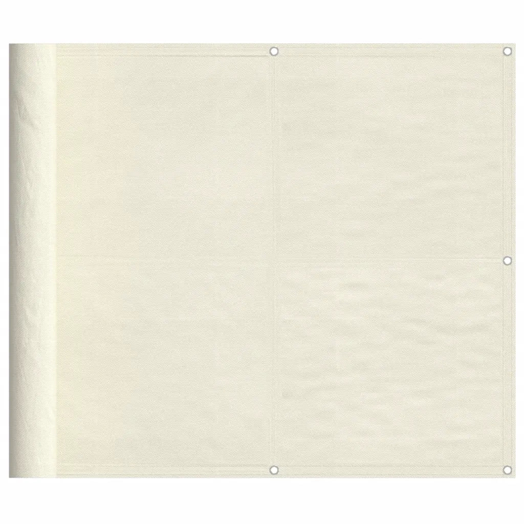 Paravento da Balcone Crema 90x800 cm 100% Poliestere Oxfordcod mxl 114043