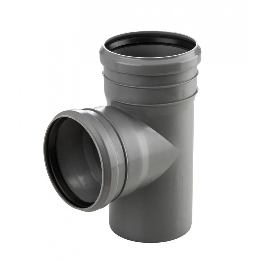 Braga 40x40x40mm 87° raccordo a t con guarnizione