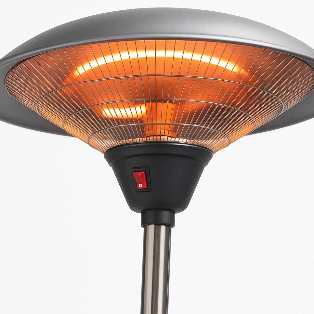 Kemper 65432kw21 soleado elettrico inox riscaldatore infrarossi 2000w