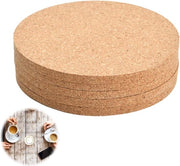 Set di 6 piedini in gomma - accessori per bar per uso sostenibile - 6 pezzi - colore naturale - gomma