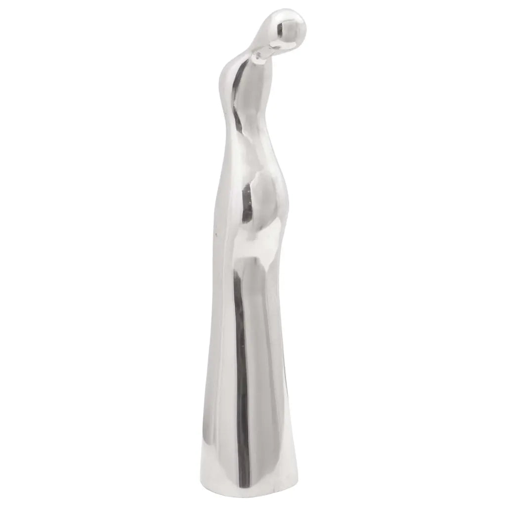 Scultura Argento 10 x 16 x 49 cm Alluminio CFW3508925