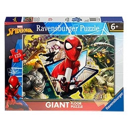 Giant Floor Puzzle 125 pezzi-Spiderman