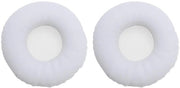 Orecchini di sostituzione - Pelle proteica - Bianchi - Comfortevoli - Isolamento acustico - Adatti per MDR-V150 V250 V300 ZX100 ZX110