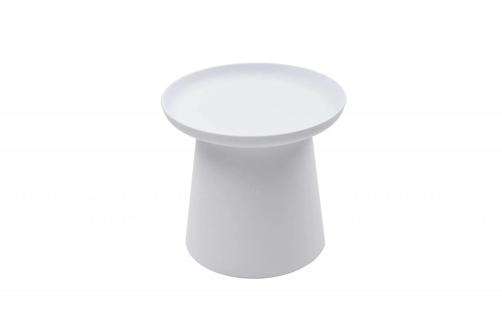 Tavolino moderno in polipropilene bianco - Mobili 2G