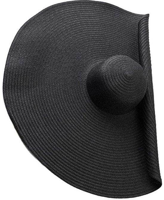 Cappello da sole con bordo ampio - Strohoed oversized - Cappello da spiaggia pieghevole - Materiale respirabile - Protezione UV perfetta - Accessorio leggero
