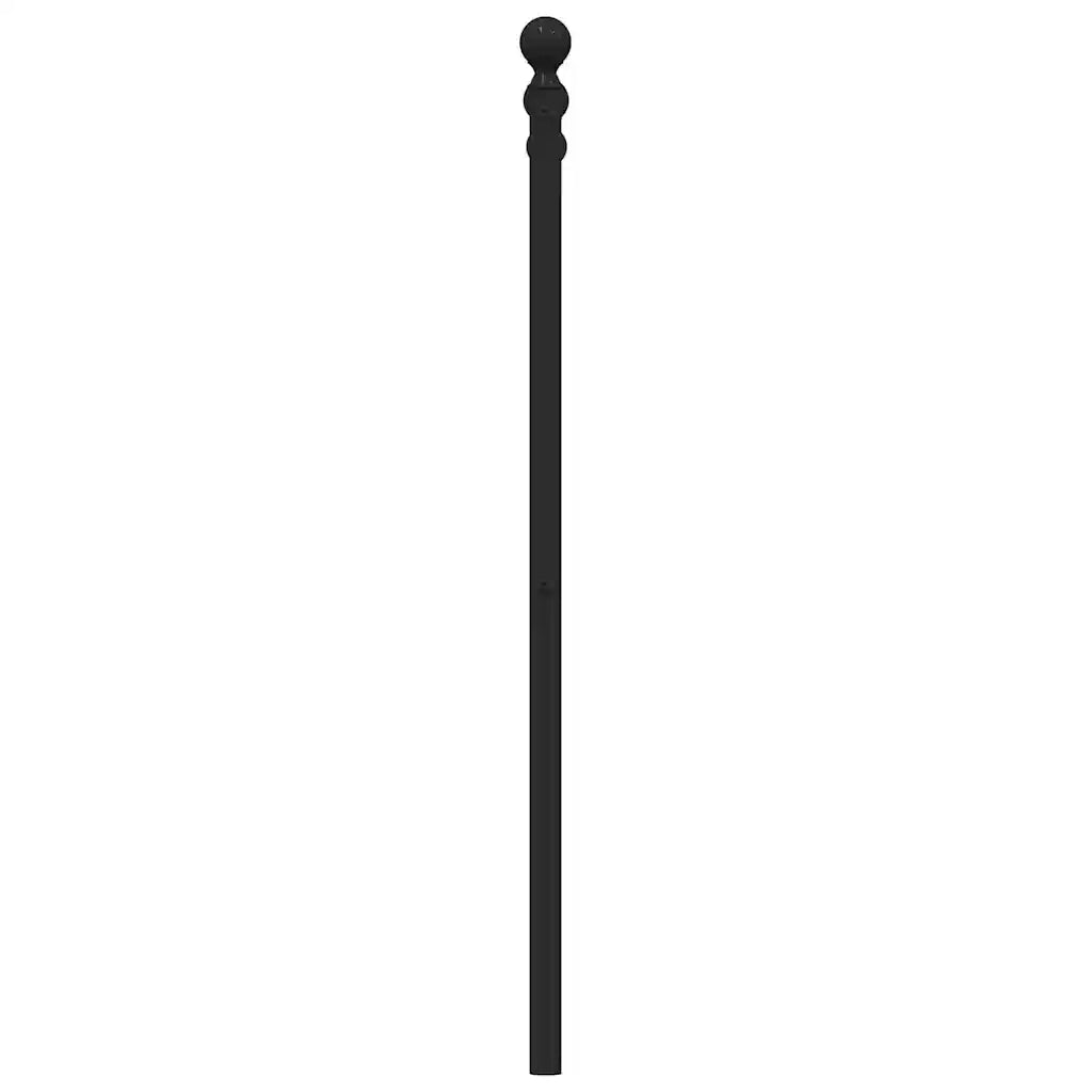 Testiera in Metallo-Testiera in Ferro-Testata Nero 200 cm 511622